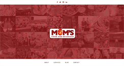 Desktop Screenshot of momsfoodservice.com